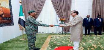 TSC President Receives Credentials of Pakistan’s Ambassador to Sudan