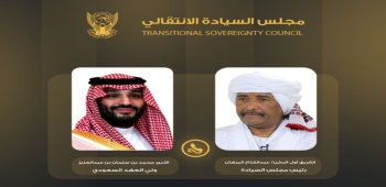 TSC President Holds Telephone Call with Saudi Crown Prince