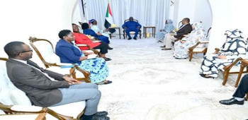 TSC Vice-President Meets AU Delegation, Stresses Sudanese-Led Peace