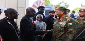 TSC President Attends Sudan Council of Churches Ceremony Praying for Peace