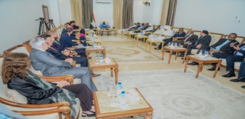 TSC Vice-President Briefs Visiting EU Delegation on Developments in Sudan